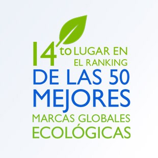 un texto verde y azul