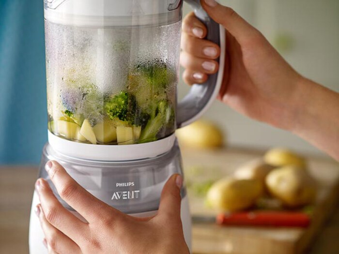 Delicioso pure de patatas y brocoli