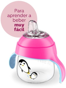 Vasos con popote Philips Avent para niños de 6 a 9 meses