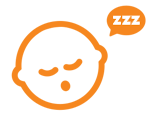 Icono de somnolencia durante las actividades rutinarias